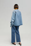 California Sunset Denim Shirt HJ902
