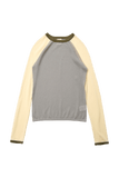 MIRINAE RAGLAN TOP IN MATCHA MEL