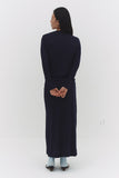 NARAE LONG SLEEVE TOP IN NAVY